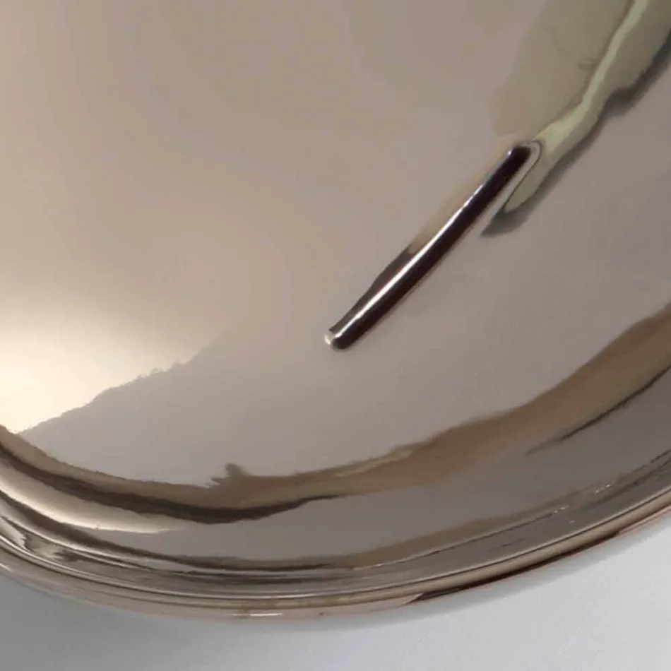 Modern countertop ceramic washbasin made in Italy Viadurini