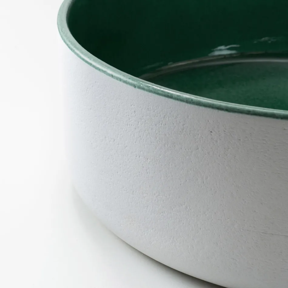 Countertop Washbasin Made of Natural Earth in Various Finishes - Balance Viadurini