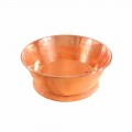 Round countertop wash basin made of copper Ania