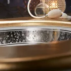 Built-in Bathroom Sink in Hand-Cast Fire Clay Made in Italy - Erioli Viadurini