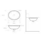 Built-in Bathroom Sink in Hand-Cast Fire Clay Made in Italy - Erioli Viadurini