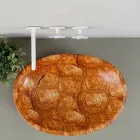 Design ceramic counter top washbasin made in Italy Glossy Viadurini