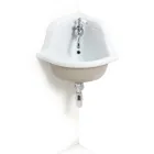 Freestanding Corner Washbasin in Modern Colored Ceramic 42 cm - Angelino Viadurini