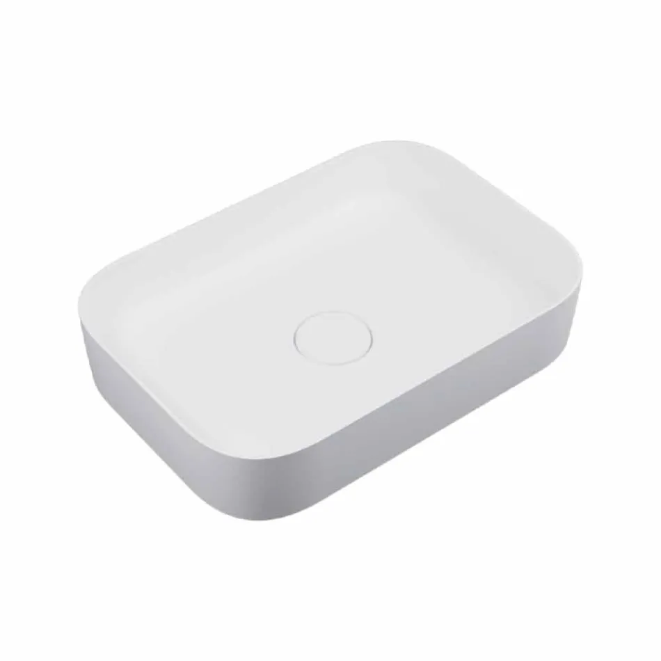 Modern colored freestanding washbasin made in Italy, Formicola Viadurini