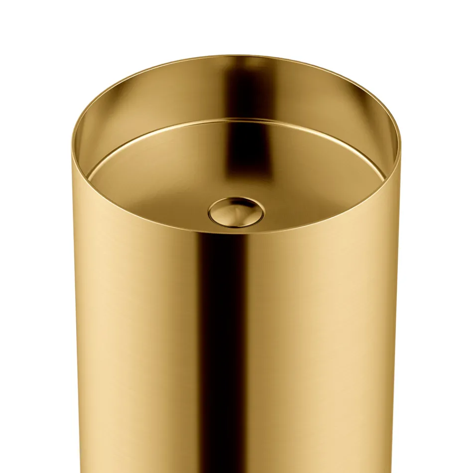 Freestanding Design Washbasin in Stainless Steel in Different Finishes - Jasmine Viadurini