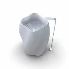 Freestanding washbasin of modern design Flower made in Italy Viadurini
