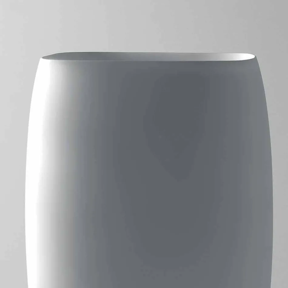 Gais modern design freestanding ceramic washbasin, made in Italy Viadurini