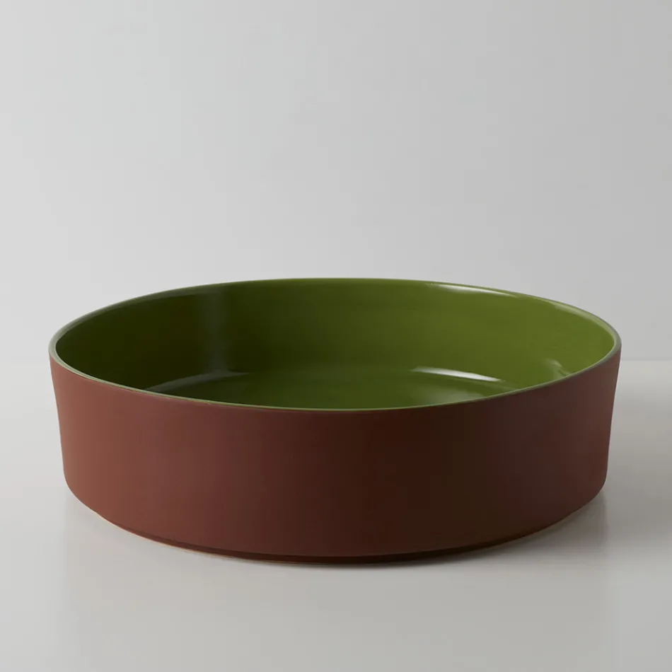 Porcelain stoneware washbasin of different finishes Made in Italy - Envelope Viadurini