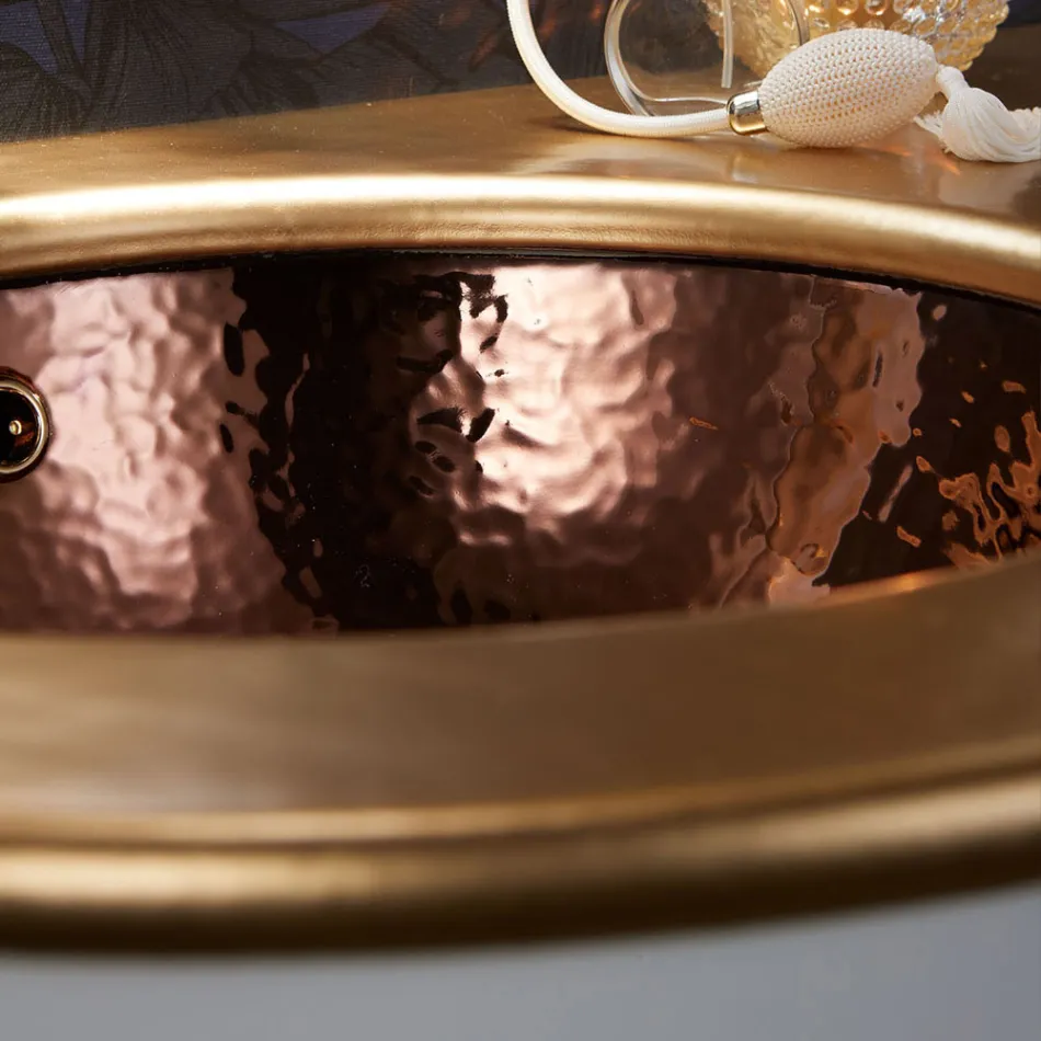 Built-in washbasin in Fire Clay of 3 Finishes Made in Italy - Erioli Viadurini