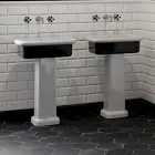 Rectangular Ceramic Countertop Washbasin - Holly Viadurini