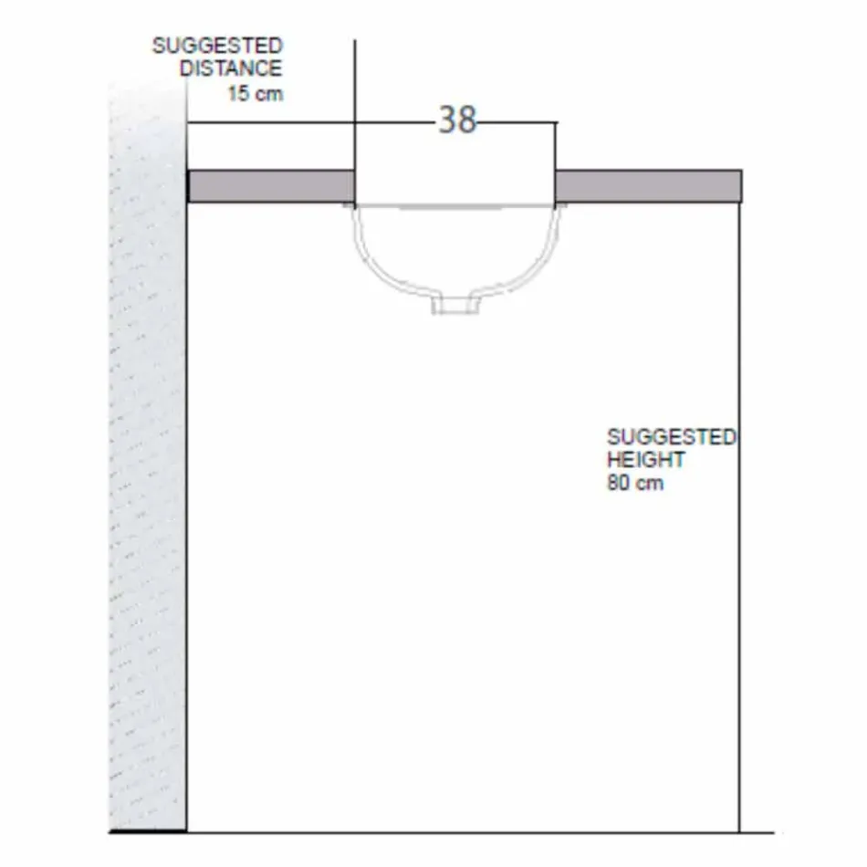 Baroque undermount sink in fire clay and gold made in Italy, Aegean Viadurini