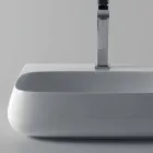 Free-standing or wall-mounted ceramic sink L 55cm made in Italy, Gais Viadurini