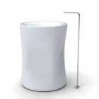Modern column freestanding sink produced in Italy, Syracuse Viadurini
