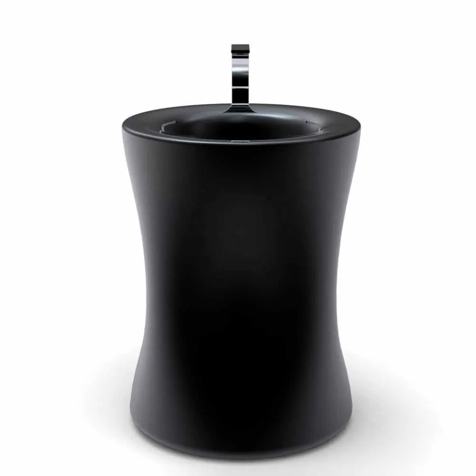 Modern column freestanding sink produced in Italy, Syracuse Viadurini