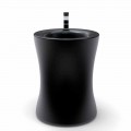 Modern freestanding pedestal sink produced in Italy, Syracuse