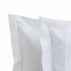 Solid Color Sheets Complete in Cotton Satin for Double Bed - Hibiscus Viadurini