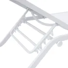 Solaya 194x65 cm Outdoor Sun Lounger in Aluminum and Textilene Viadurini