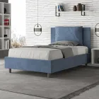 120x200 cm Bed Headboard with Microfiber Cushions Made in Italy - Olympics Viadurini