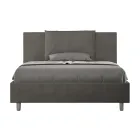 140x200 cm Bed Headboard with Microfiber Cushions Made in Italy - Olympics Viadurini