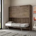 Horizontal Folding Bunk Bed Made in Italy - Collaborative Viadurini