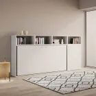 Single Murphy Bed in Different Compositions - Collaborative Viadurini