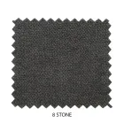 Full-sized bed with padded headboard and feet Made in Italy - Aaron Viadurini