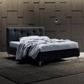 Double Bed 160x190 with Vertical Embossed Cords - Mask
