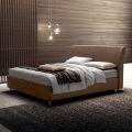 Double Bed 160x190 with Curved Headboard and Important Thickness - Magie