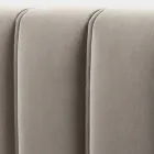 Double Bed 160x190 with Quilting with Wide Vertical Bands - Magan Viadurini