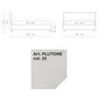 Double Bed 160x190 in Fabric with Metal Feet Made in Italy - Dreams Viadurini