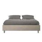 Double Bed 160x200 cm Covered in Microfiber Made in Italy - Athlete Viadurini