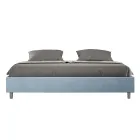 Double Bed 190x200 cm Covered in Microfiber Made in Italy - Athlete Viadurini