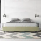 Double Bed 200x200 cm Covered in Microfiber Made in Italy - Athlete Viadurini