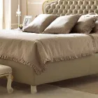 Classic double bed, without storage, Chantal by Bolzan Viadurini
