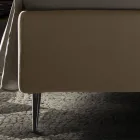 Double bed with storage box and base 160x190 Made in Italy - Sallie Viadurini