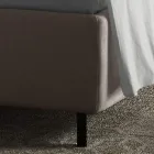 Double bed with storage box Made in Italy - Ernesta Viadurini