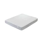 Double Bed with Optional Storage, 2 Bedside Tables and Mattress - Fiuto Viadurini