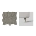 Double Bed with Optional Storage and Feet Made in Italy - Birba Viadurini