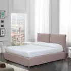 Double Bed with Optional Storage and Feet Made in Italy - Birba Viadurini