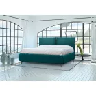 Double Bed with Optional Storage and Feet Made in Italy - Birba Viadurini