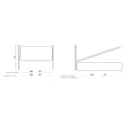 Double Bed with Optional Storage Made in Italy - Ciccio Viadurini