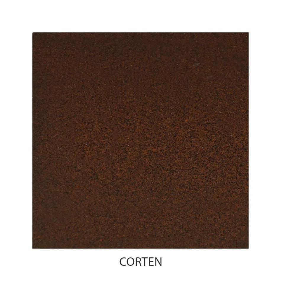 Double bed with solid iron and tubular bed frame Made in Italy - Design Viadurini