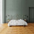 Double Bed with Coordinated Footboard in Different Finishes - Size