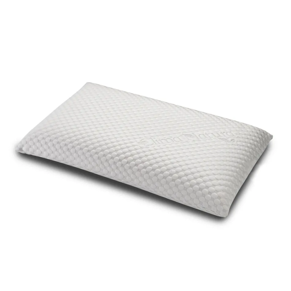 Double Bed with Headboard with 2 Pillows, Mattress and 2 Bedside Tables - Life Viadurini