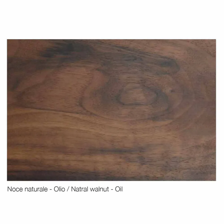 Design double bed with leather upholstered headboard Menardo Viadurini