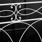 Bed design-forged wrought iron hand Sydney Viadurini