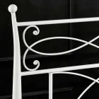 Bed design-forged wrought iron hand Sydney Viadurini