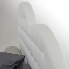 Luxury Double Bed with Box and Swarovski Made in Italy – Little Heart Viadurini