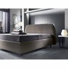 Padded double bed with modern container 160x190 / 200 Reby Viadurini