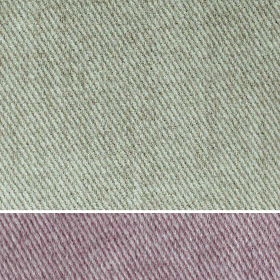 Double bed upholstered in fabric or eco-leather Made in Italy - Elettro Viadurini